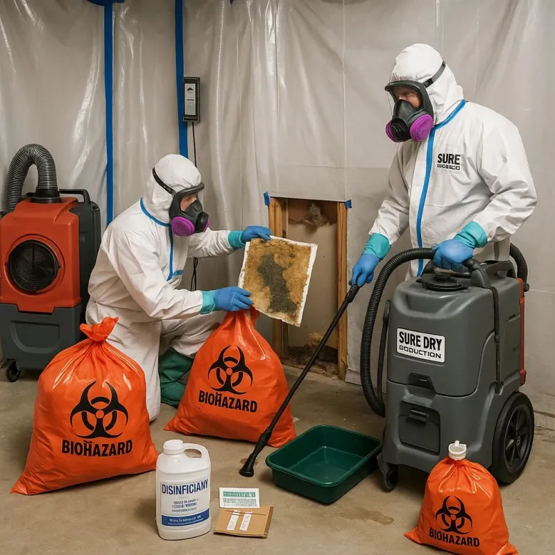 Contaminated Water Handling Protocols process in Carriere, MS