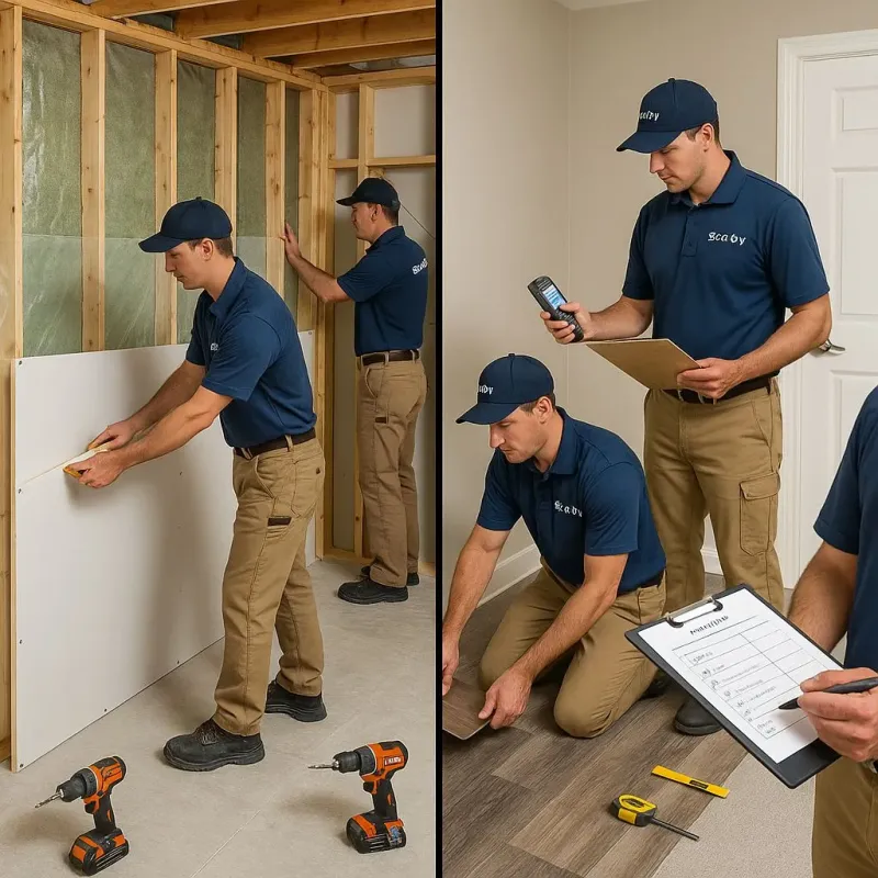 Repairs and Reconstruction process in Carriere, MS