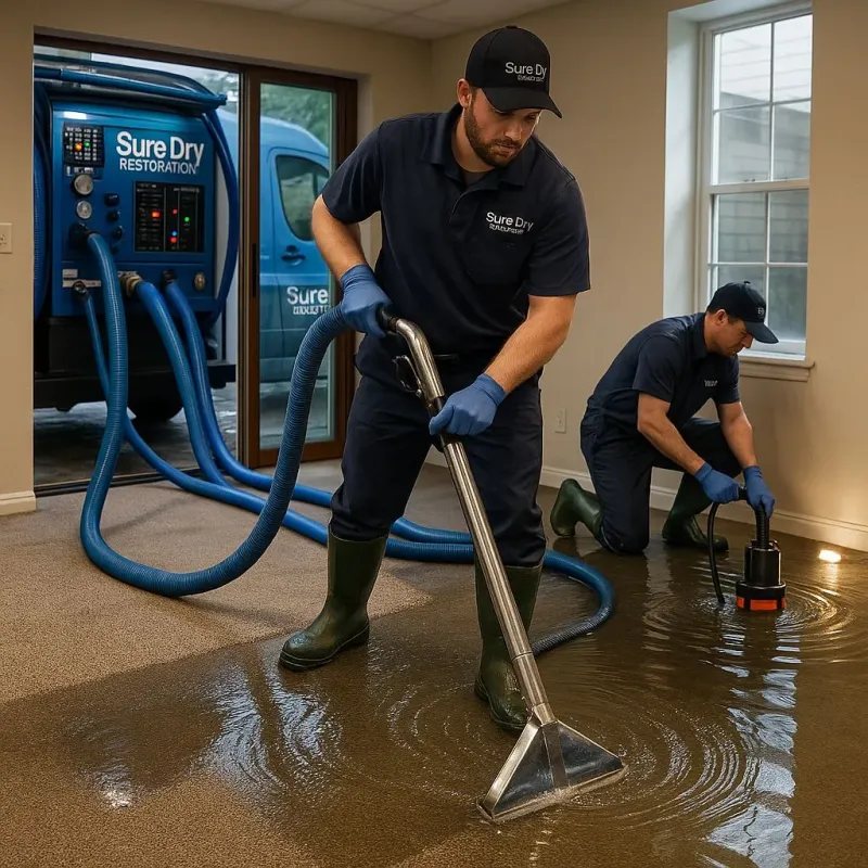 Water Extraction and Removal process in Carriere, MS